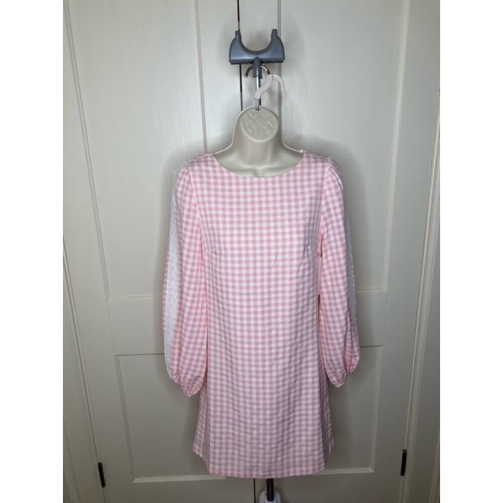 Aura Pink and White plaid dress.  Woman's size XS.  New with tags.